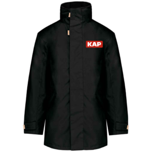 KB677 KAP Black Parka Jacket